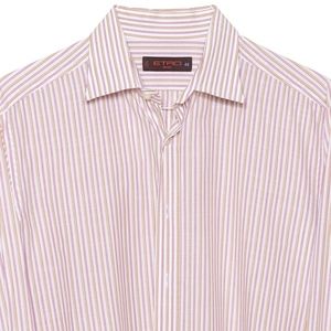ETRO MENS LS COTTON SHIRT EU 44 (US XXL 2XL)